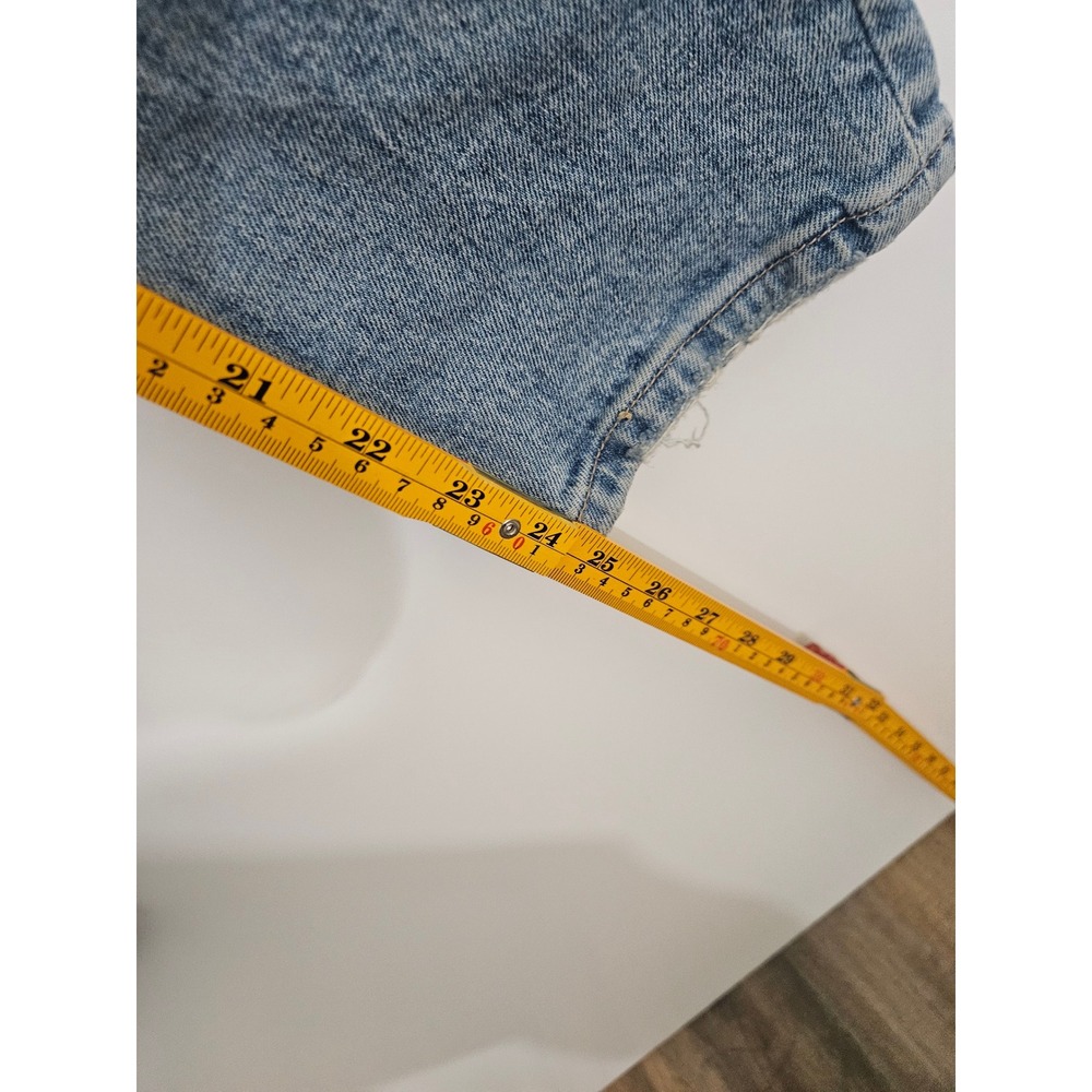 Zara High Waisted Distressed Mom Jeans Light Wash Blue Size 2 24 03635035400340 - Picture 5 of 7